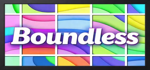 Boundless custom pet portrait from photo style creative experimental pet wall art