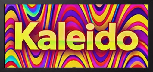 Kaleido custom pet portrait from photo style vibrant colorful artistic pet wall art