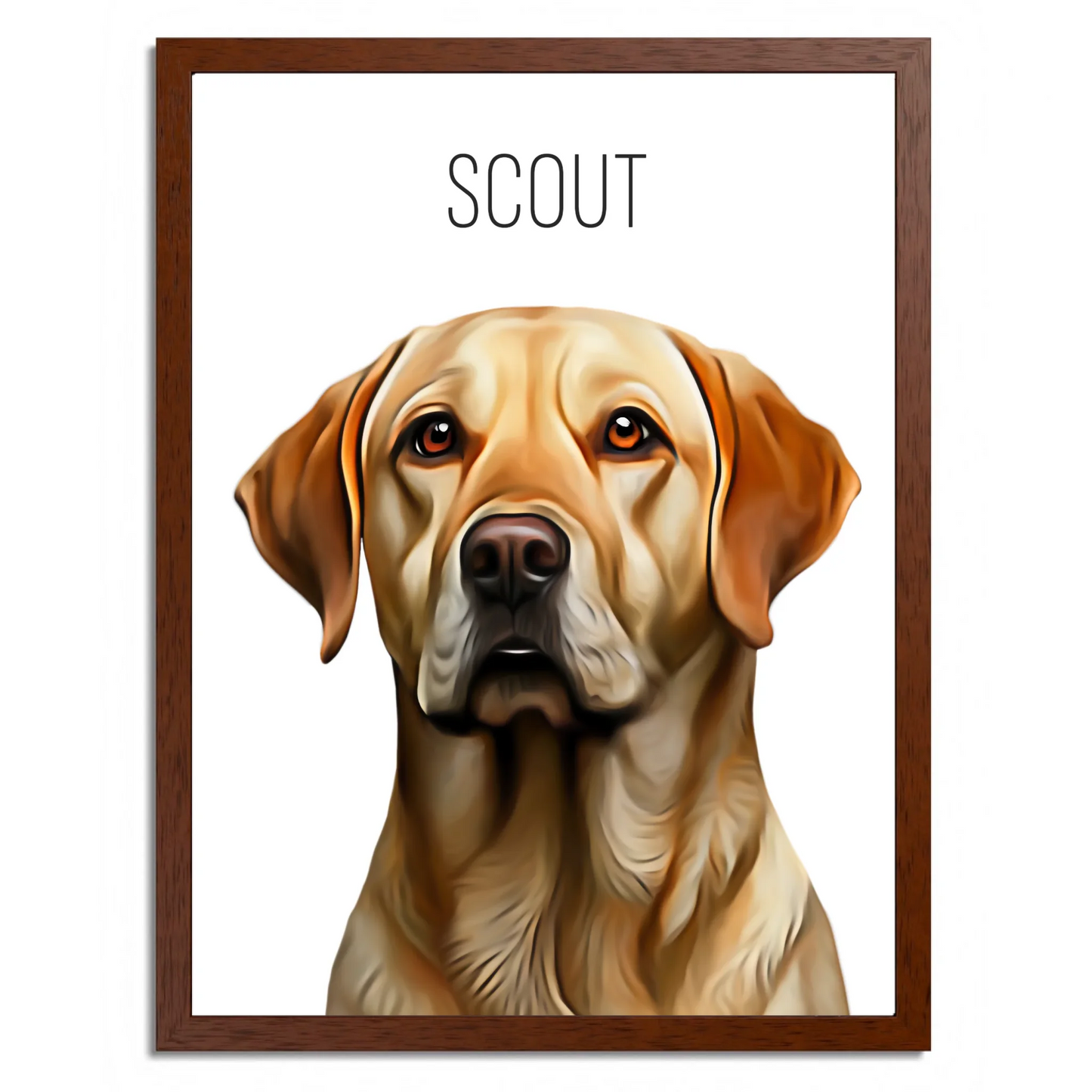 01 03 B Frame 18x24 Brown Front