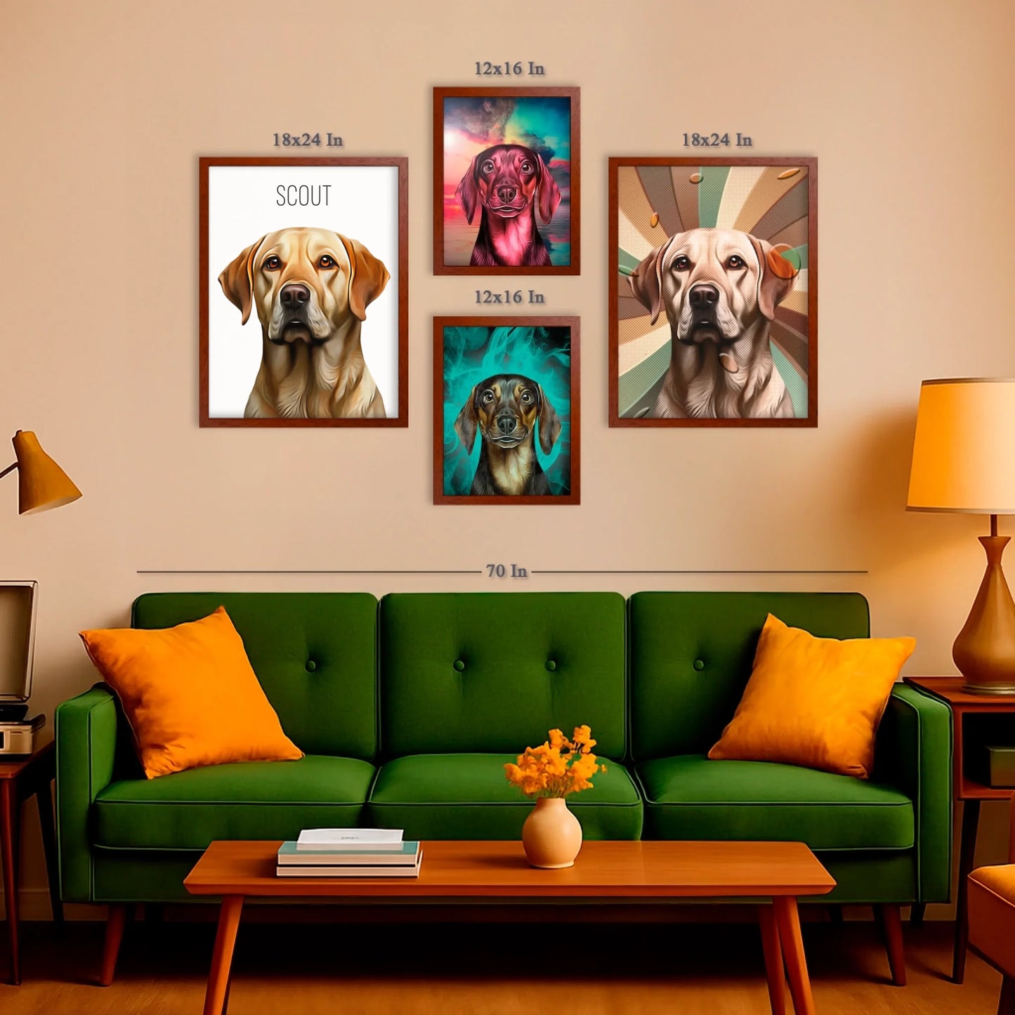 10 01 B Frame con Medidas