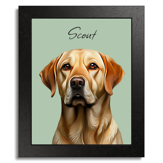 01 01 A Frame 8x10 Black Front