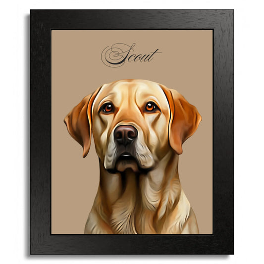 01 01 A Frame 8x10 Black Front