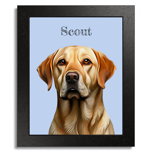 01 01 A Frame 8x10 Black Front