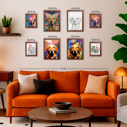 06 01 B Frame con Medidas