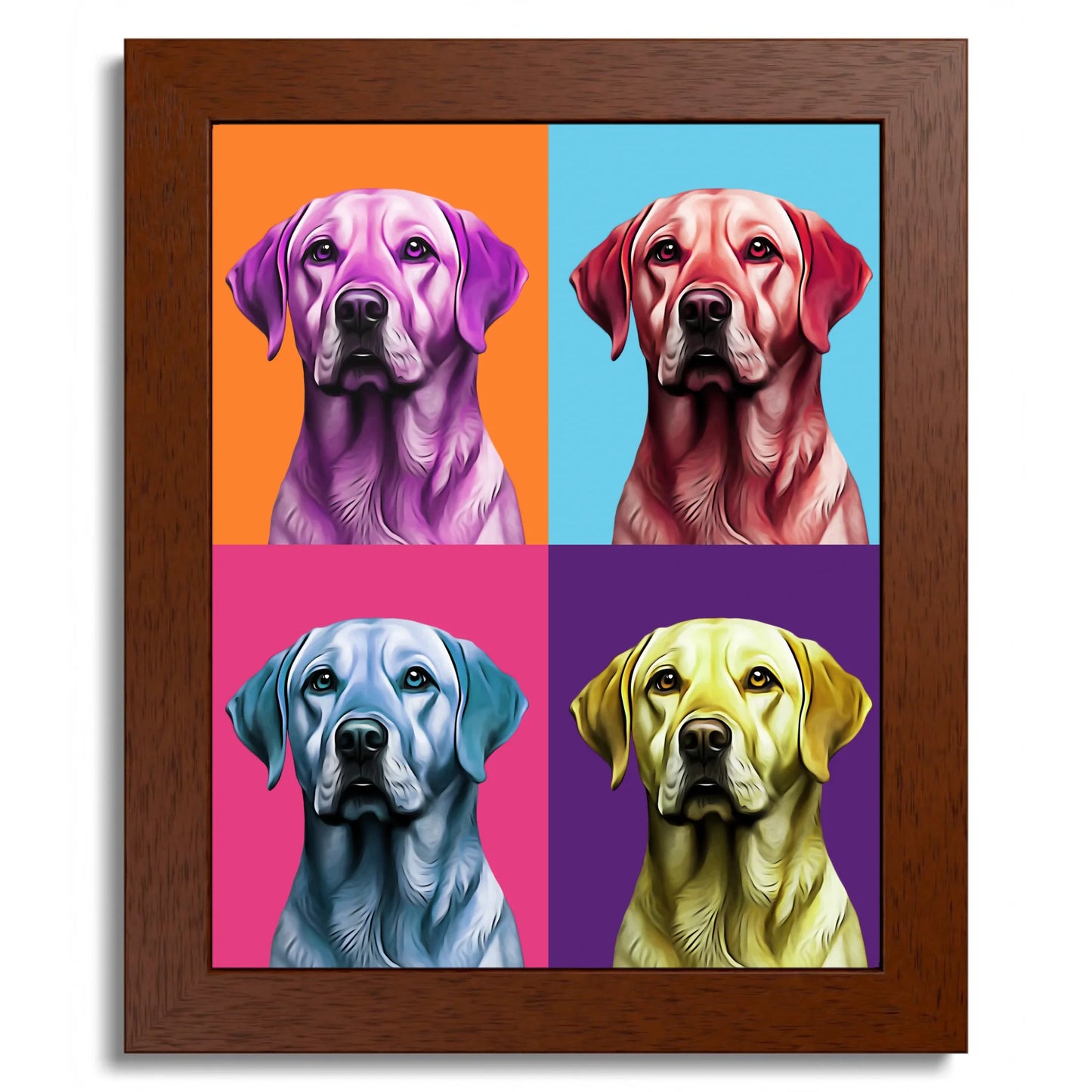 01 01 B Frame 8x10 Brown Front