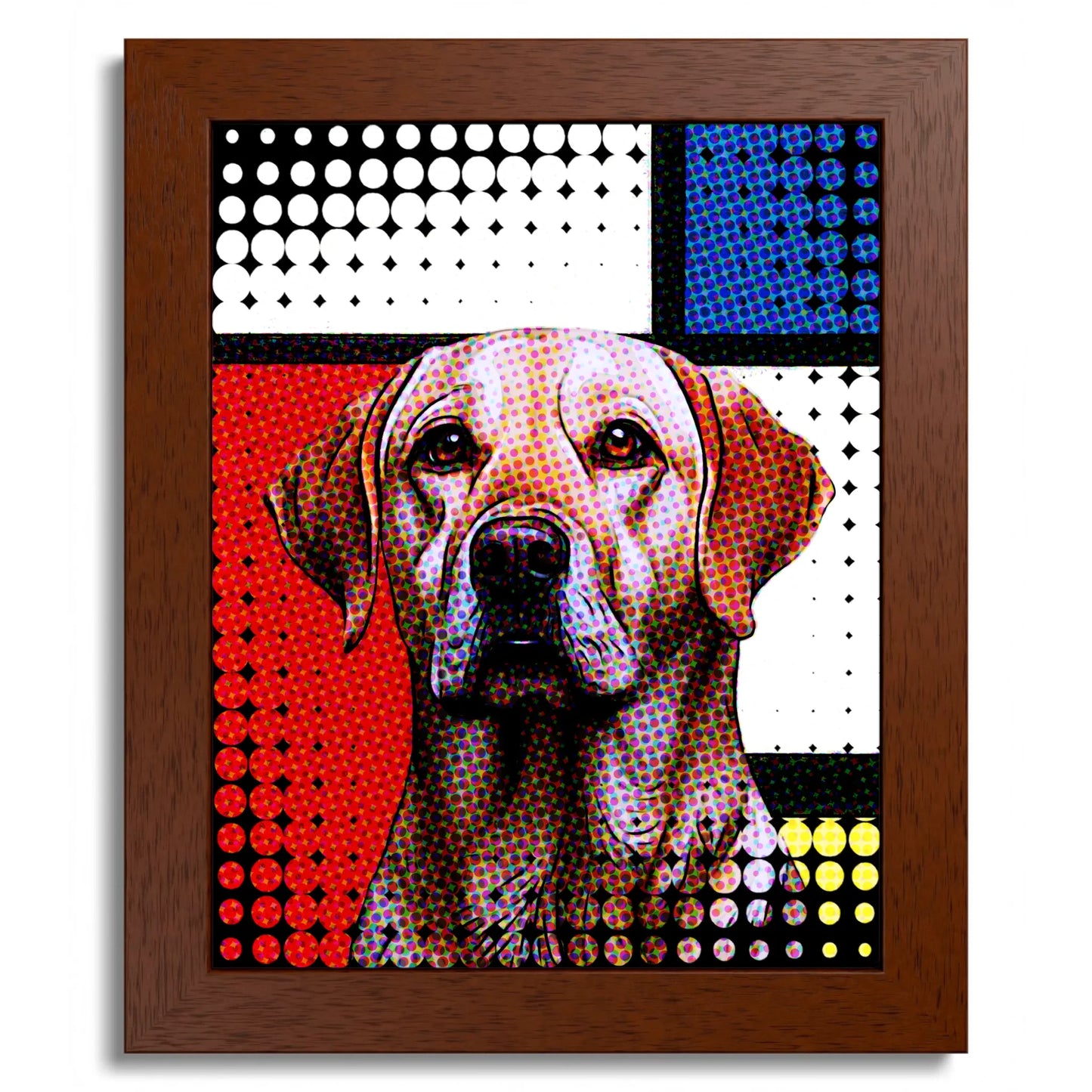 01 01 B Frame 8x10 Brown Front