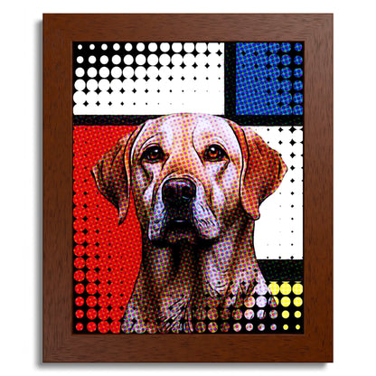 01 01 B Frame 8x10 Brown Front