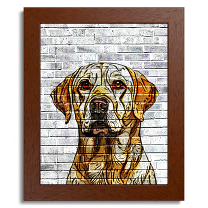01 01 B Frame 8x10 Brown Front