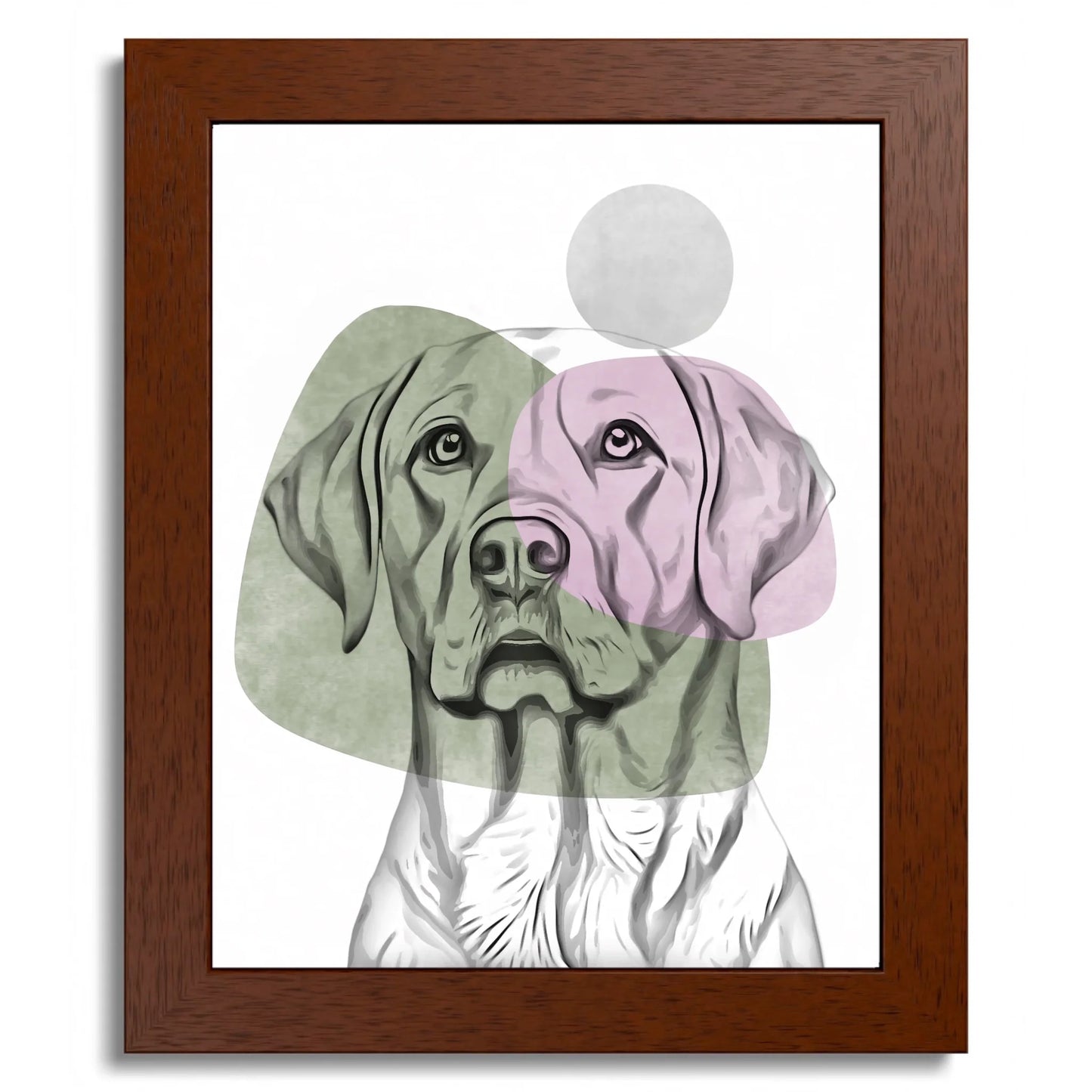 01 01 B Frame 8x10 Brown Front