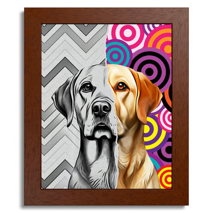 01 01 B Frame 8x10 Brown Front