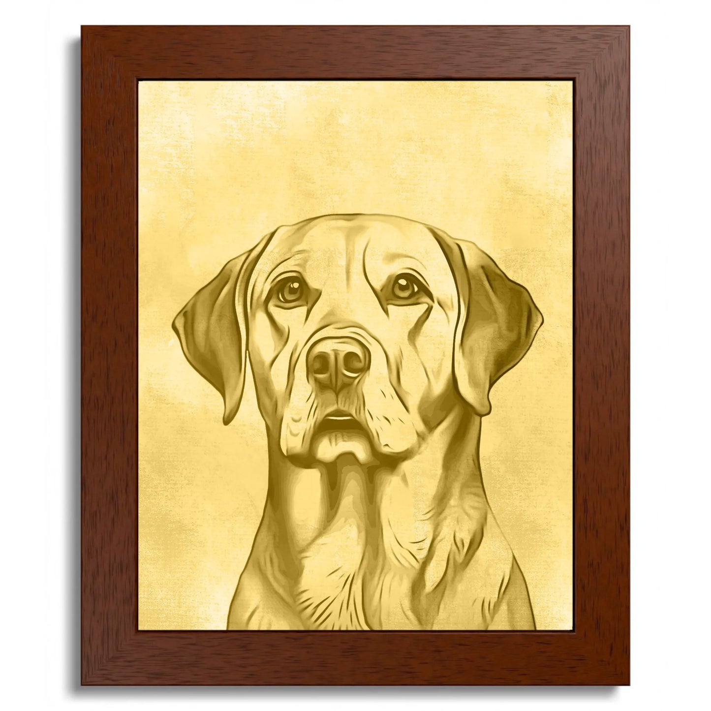 01 01 B Frame 8x10 Brown Front