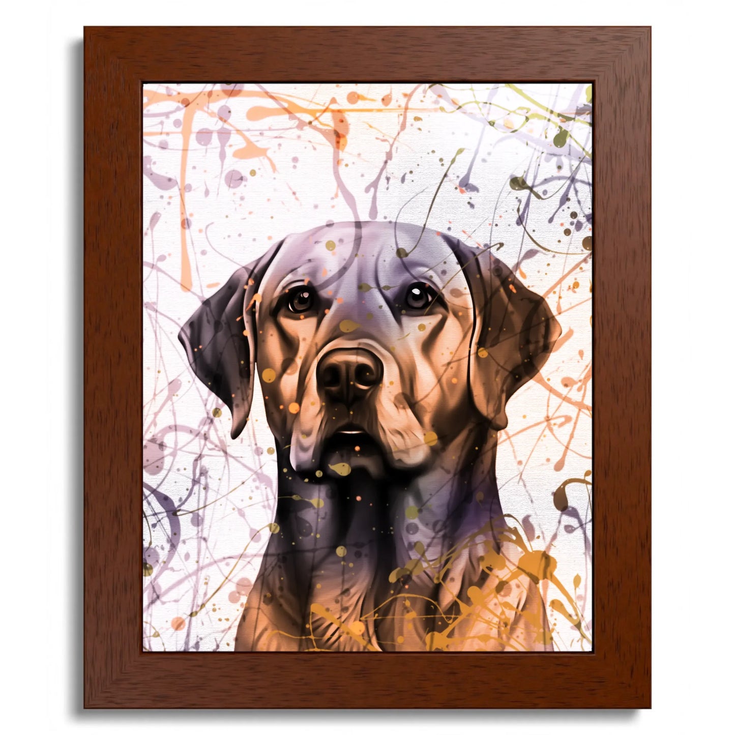 01 01 B Frame 8x10 Brown Front
