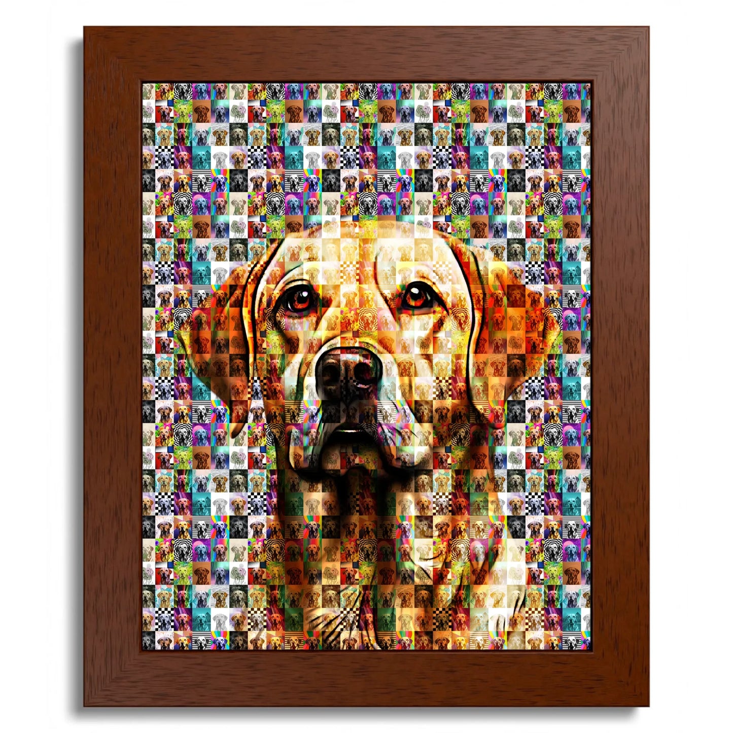 01 01 B Frame 8x10 Brown Front