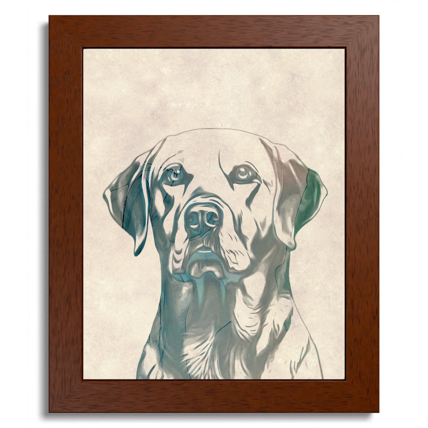 01 01 B Frame 8x10 Brown Front