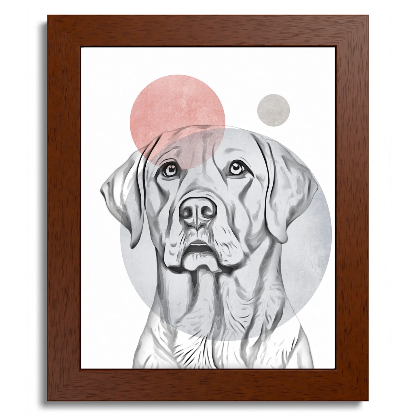 01 01 B Frame 8x10 Brown Front