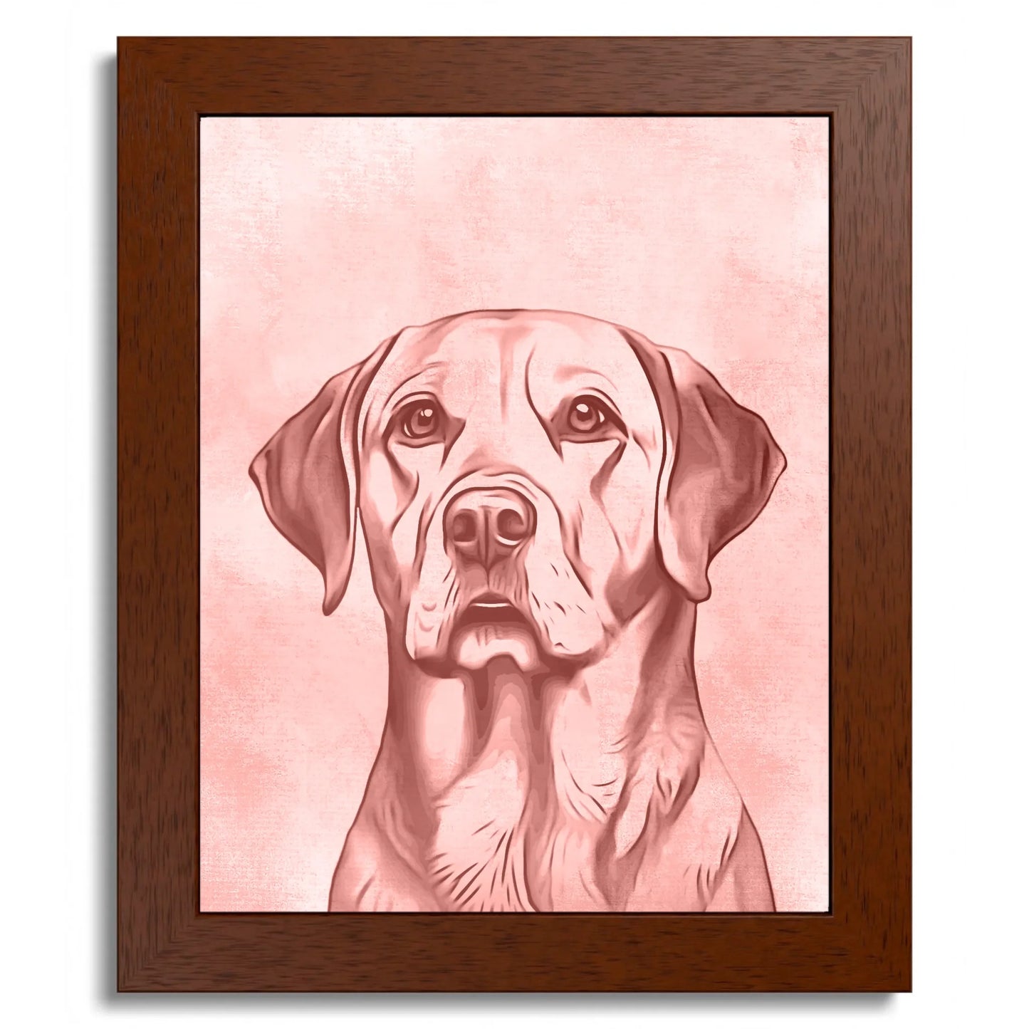 01 01 B Frame 8x10 Brown Front