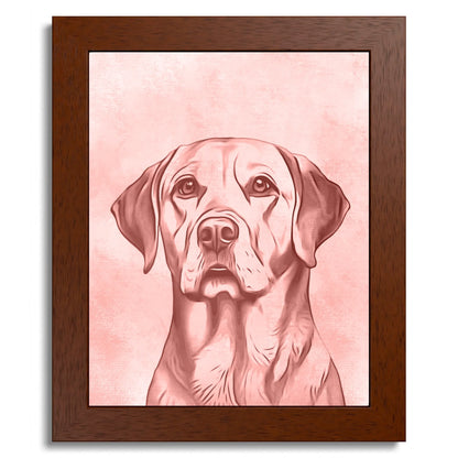 01 01 B Frame 8x10 Brown Front