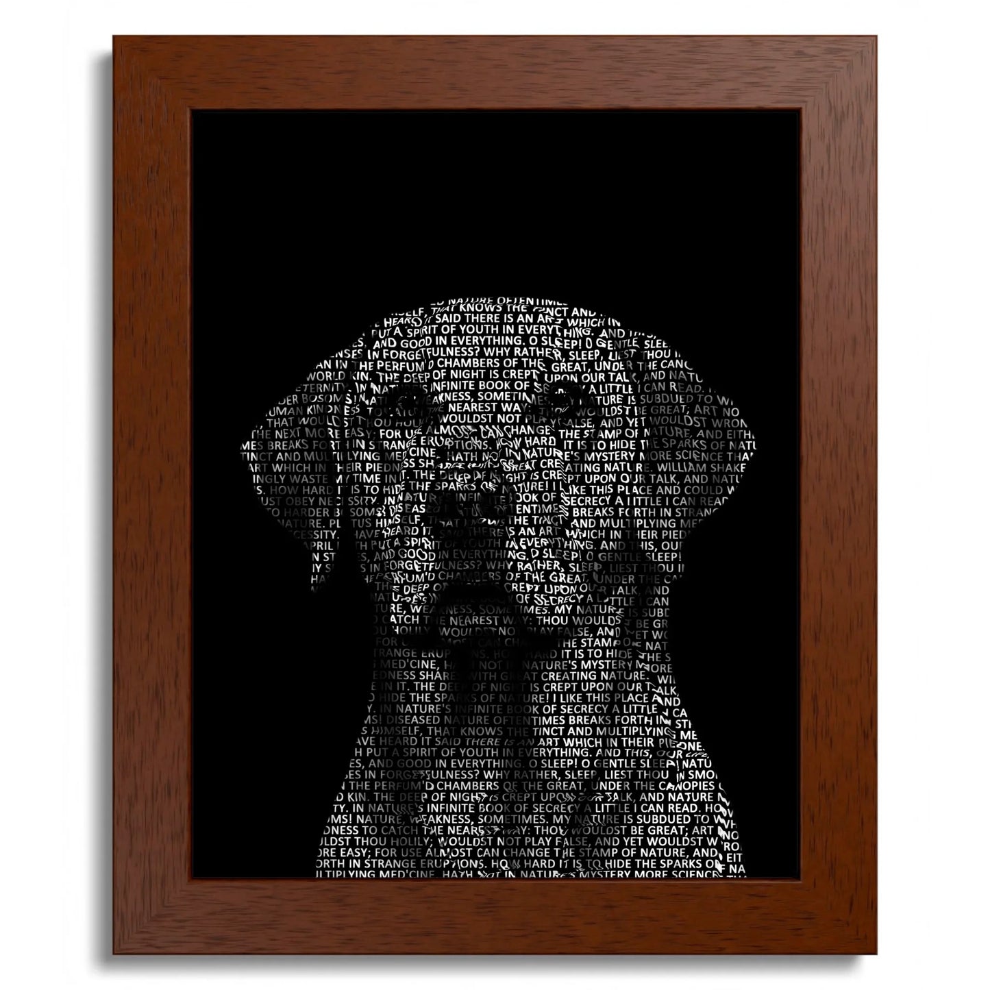 01 01 B Frame 8x10 Brown Front