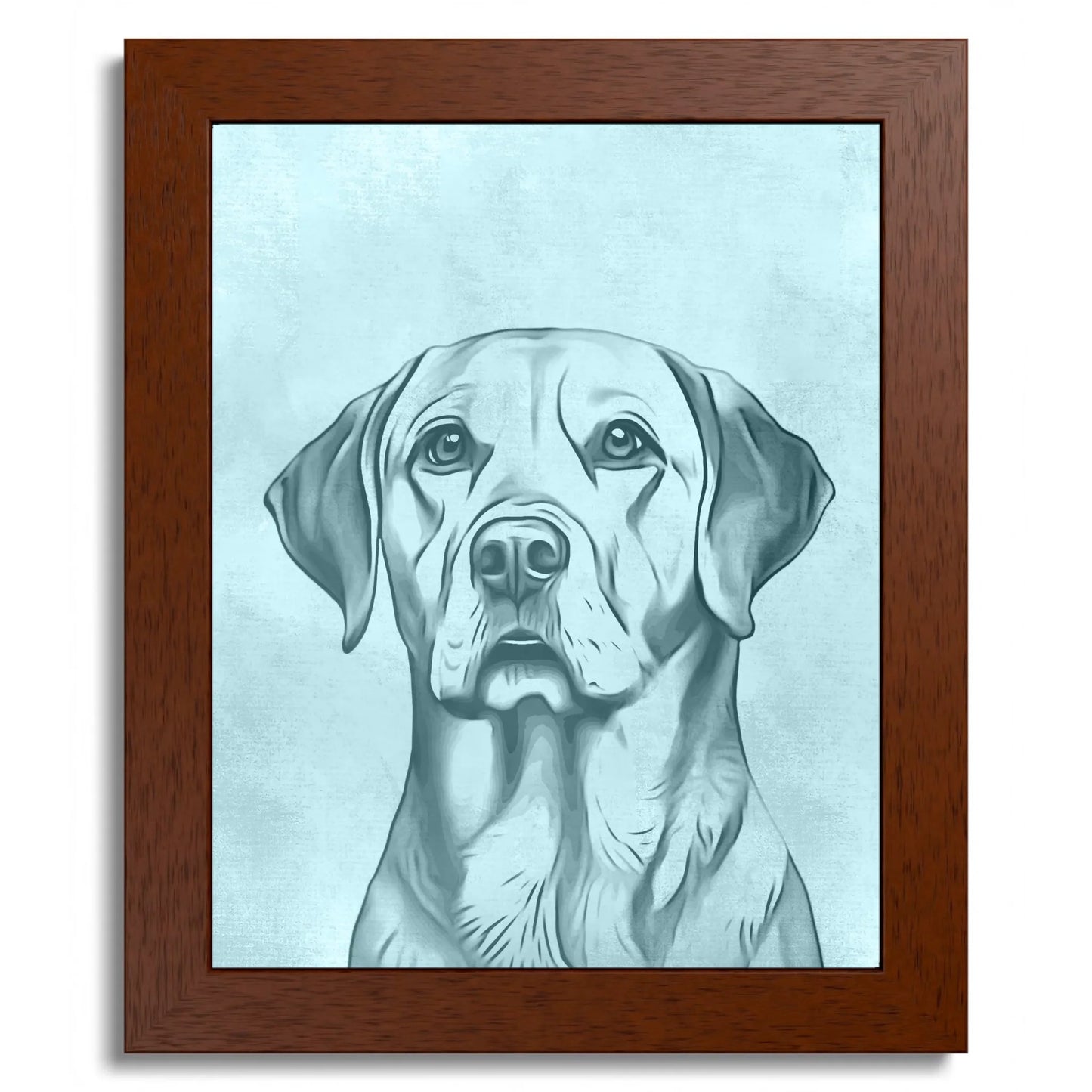 01 01 B Frame 8x10 Brown Front