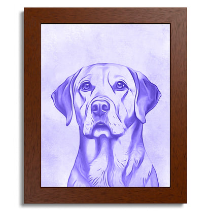 01 01 B Frame 8x10 Brown Front