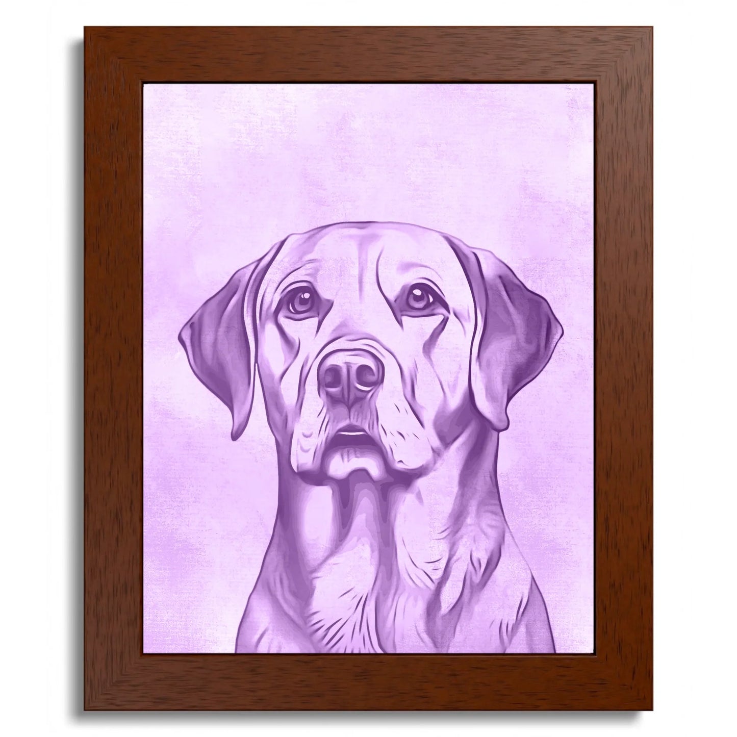 01 01 B Frame 8x10 Brown Front