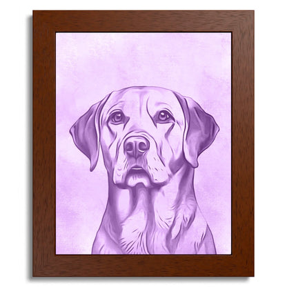 01 01 B Frame 8x10 Brown Front