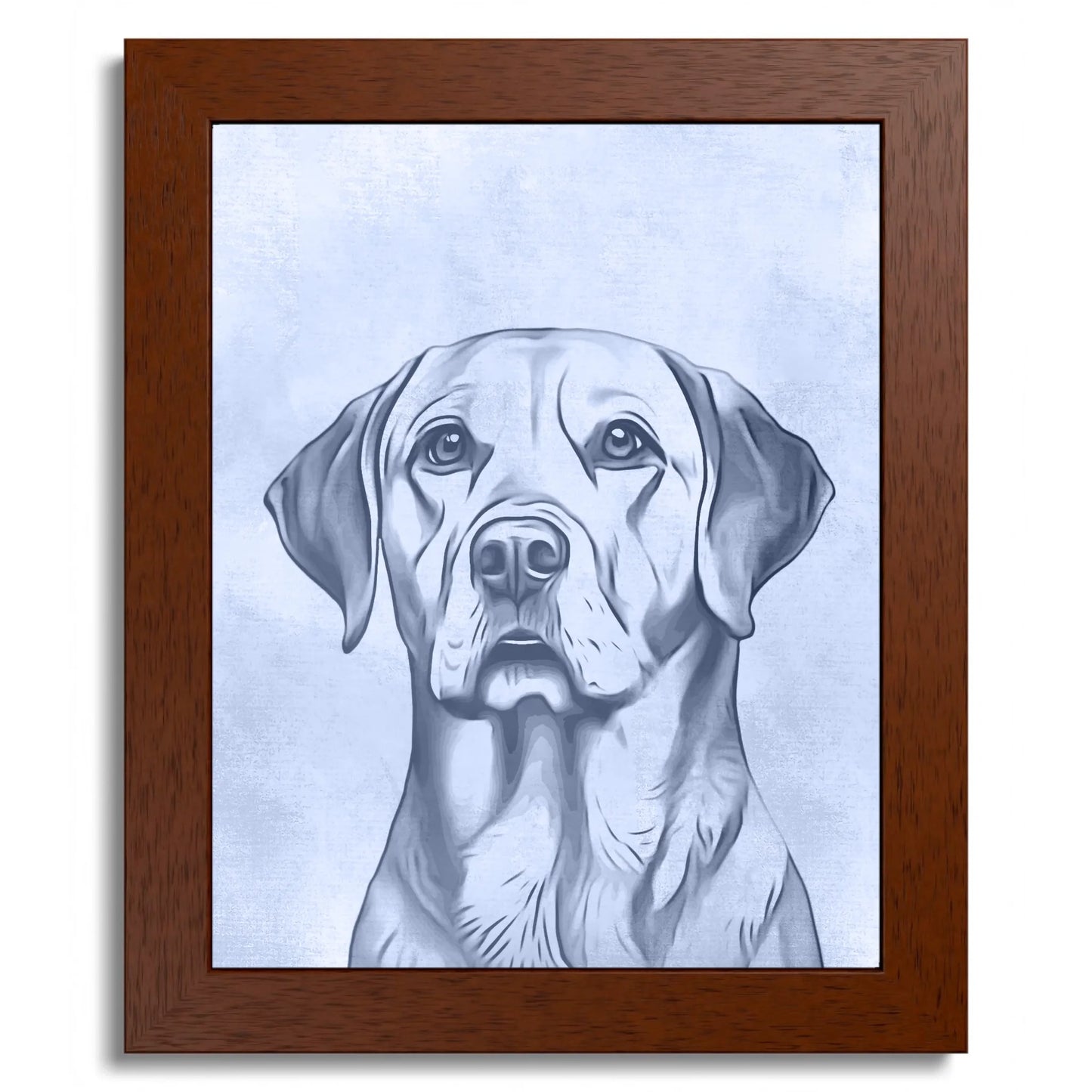 01 01 B Frame 8x10 Brown Front