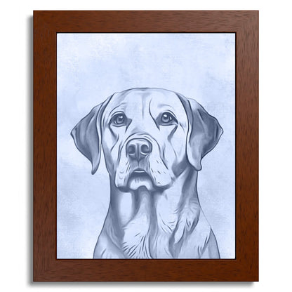 01 01 B Frame 8x10 Brown Front