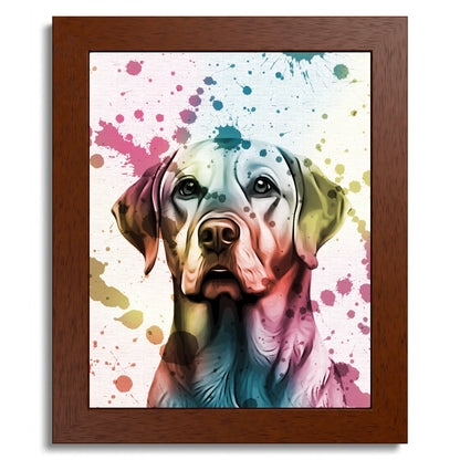 01 01 B Frame 8x10 Brown Front