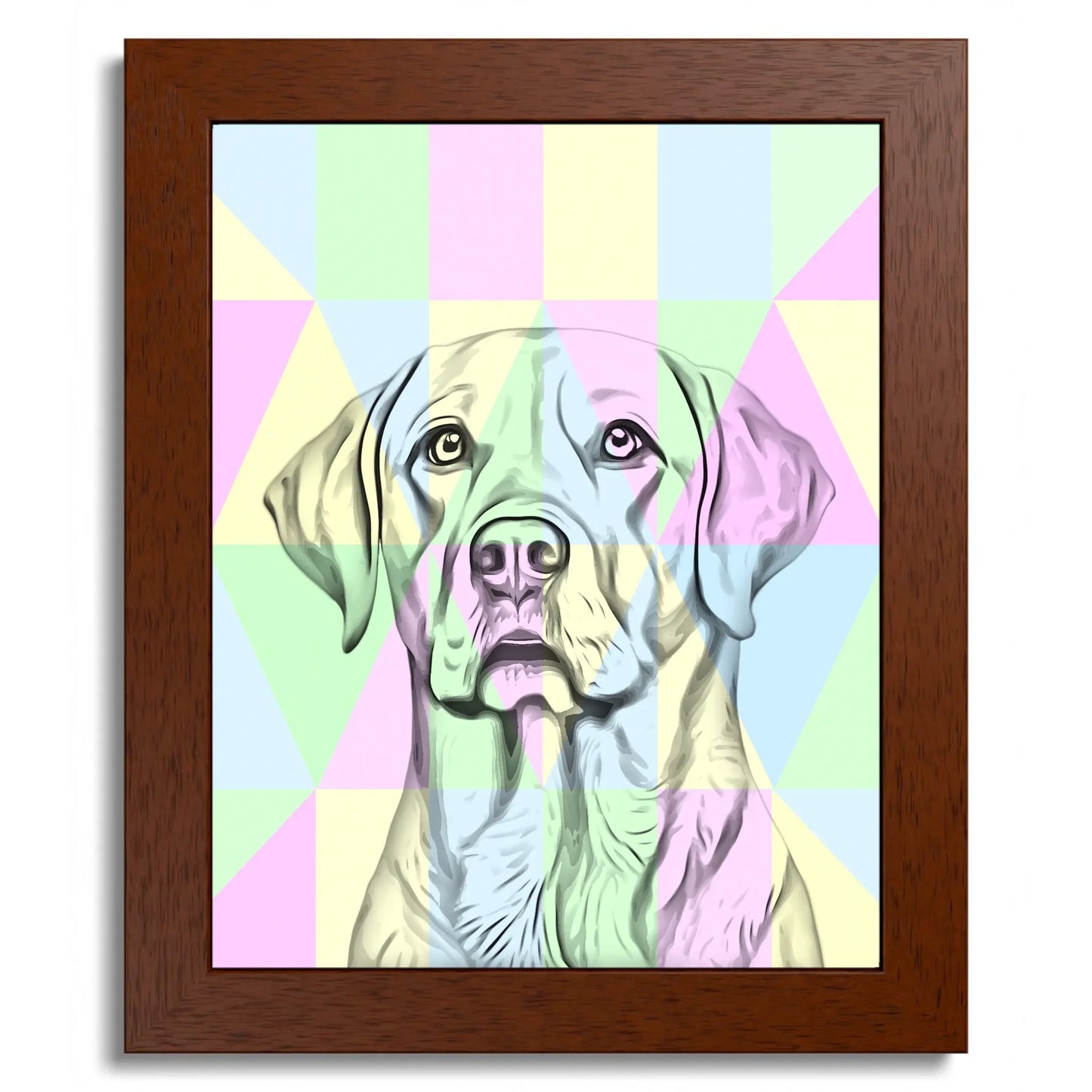 01 01 B Frame 8x10 Brown Front