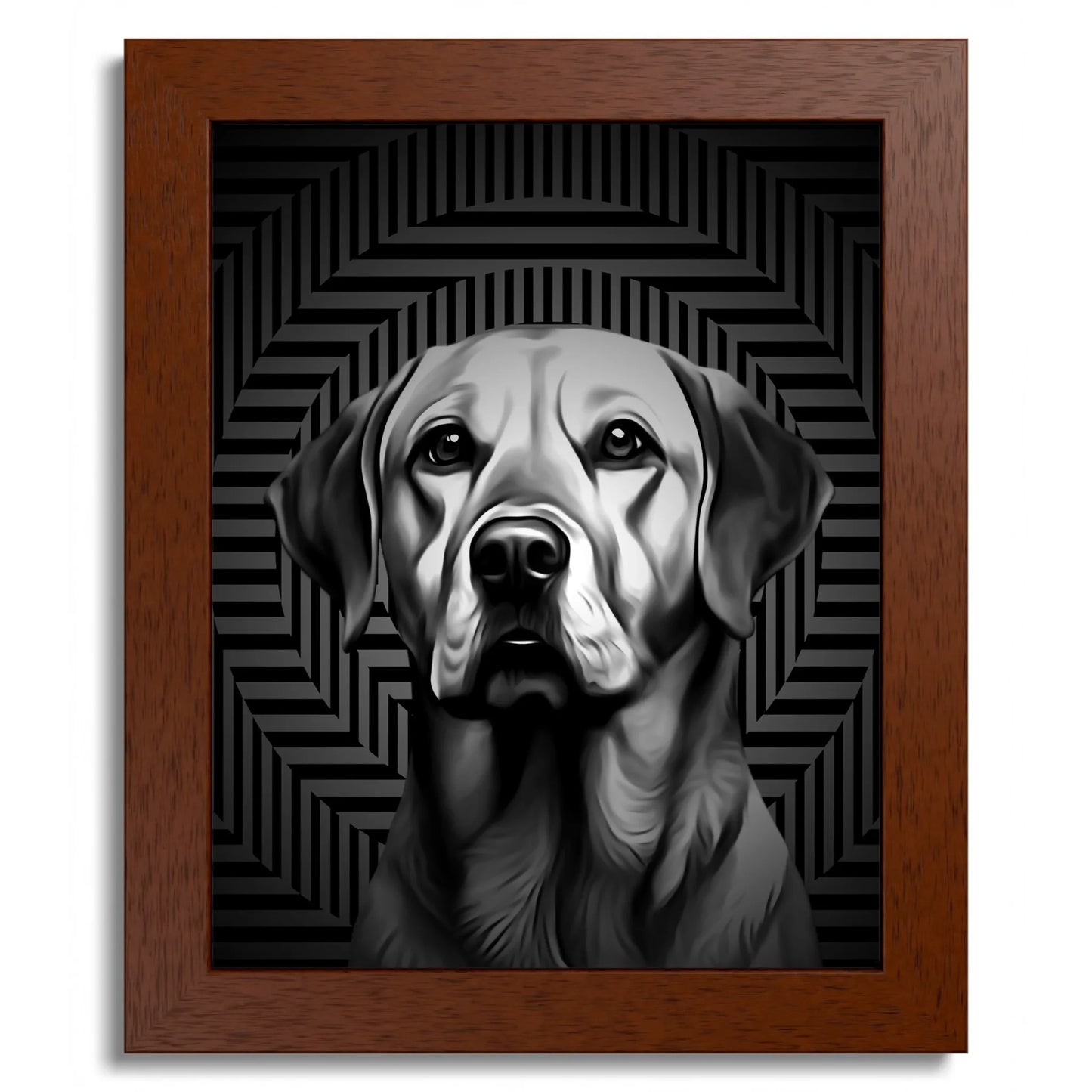 01 01 B Frame 8x10 Brown Front