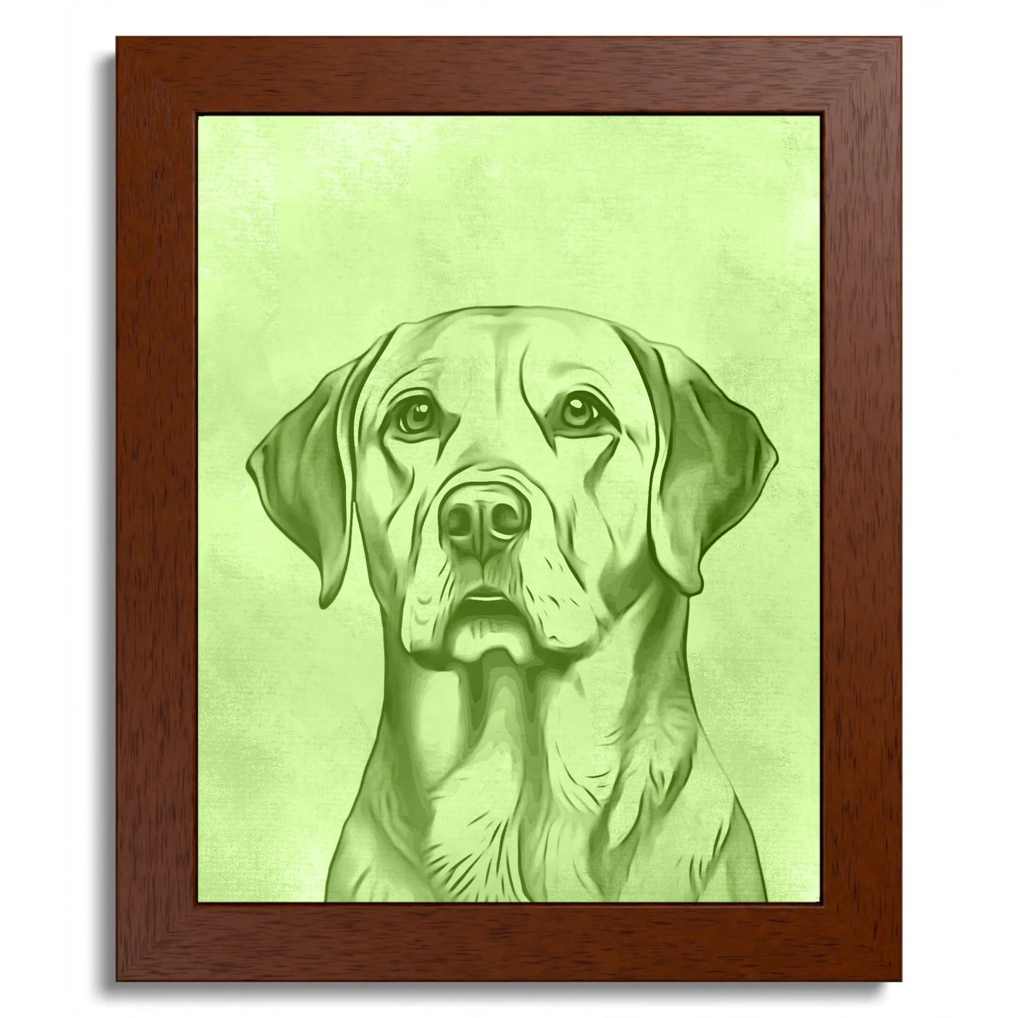 01 01 B Frame 8x10 Brown Front