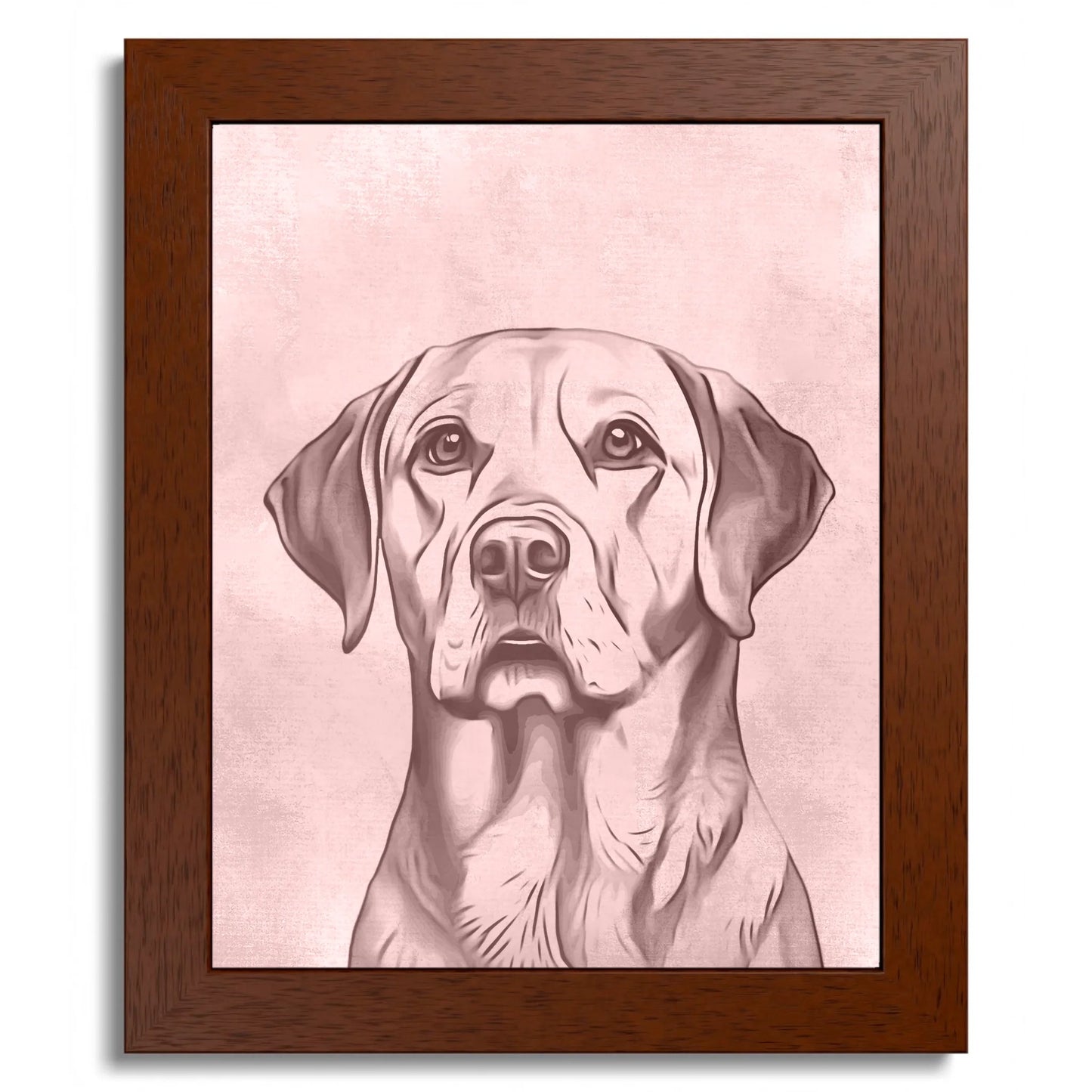 01 01 B Frame 8x10 Brown Front