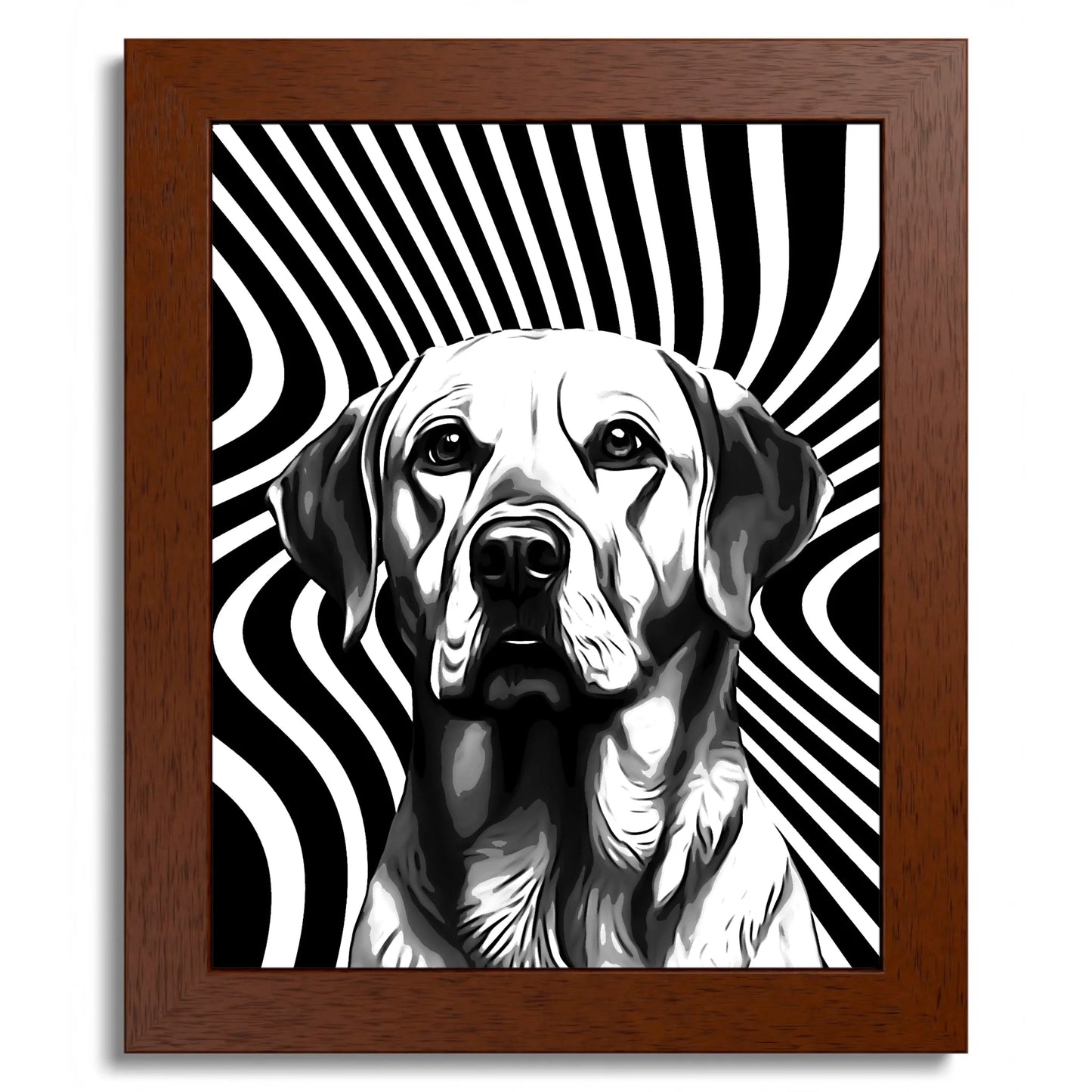 01 01 B Frame 8x10 Brown Front