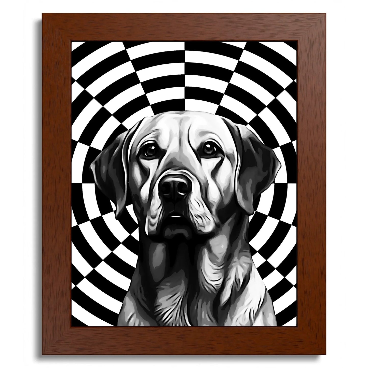 01 01 B Frame 8x10 Brown Front