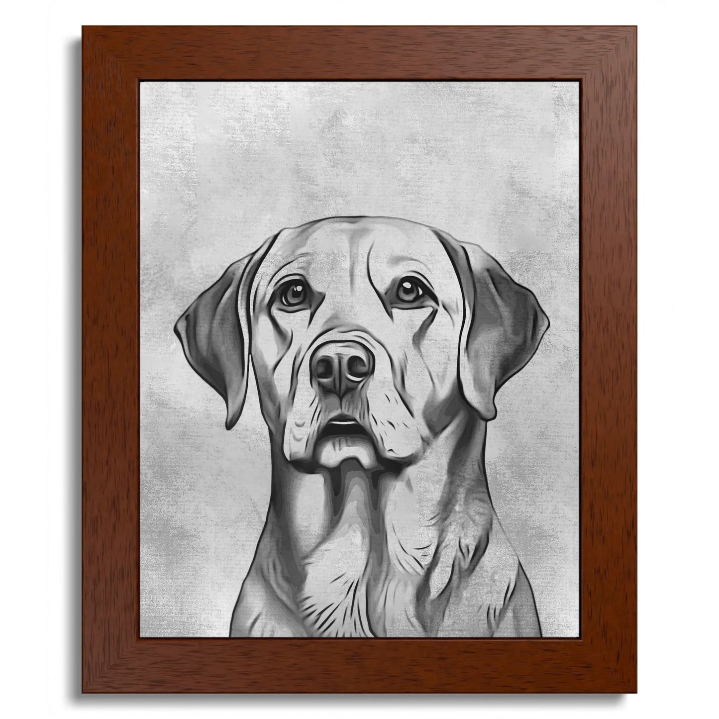 01 01 B Frame 8x10 Brown Front