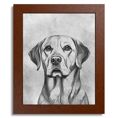 01 01 B Frame 8x10 Brown Front