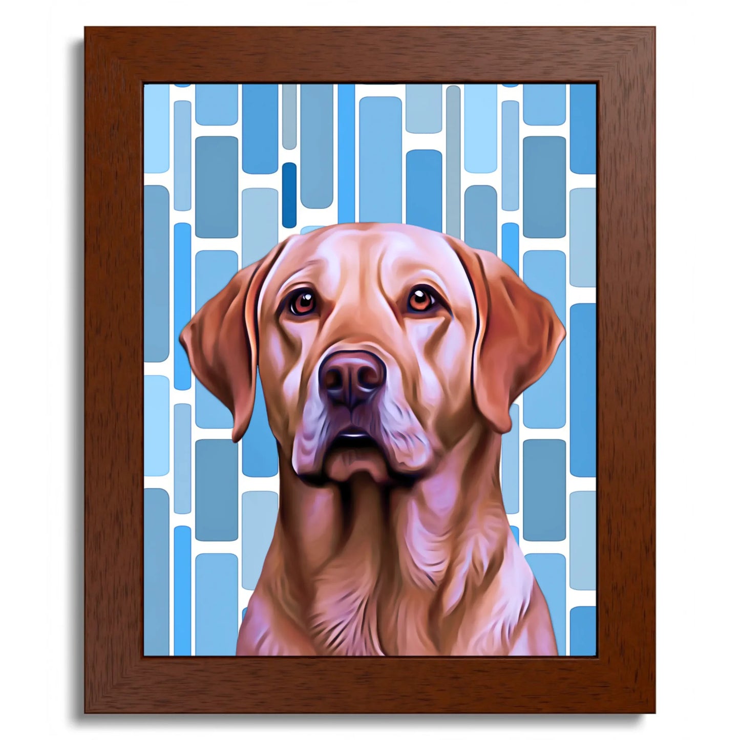 01 01 B Frame 8x10 Brown Front