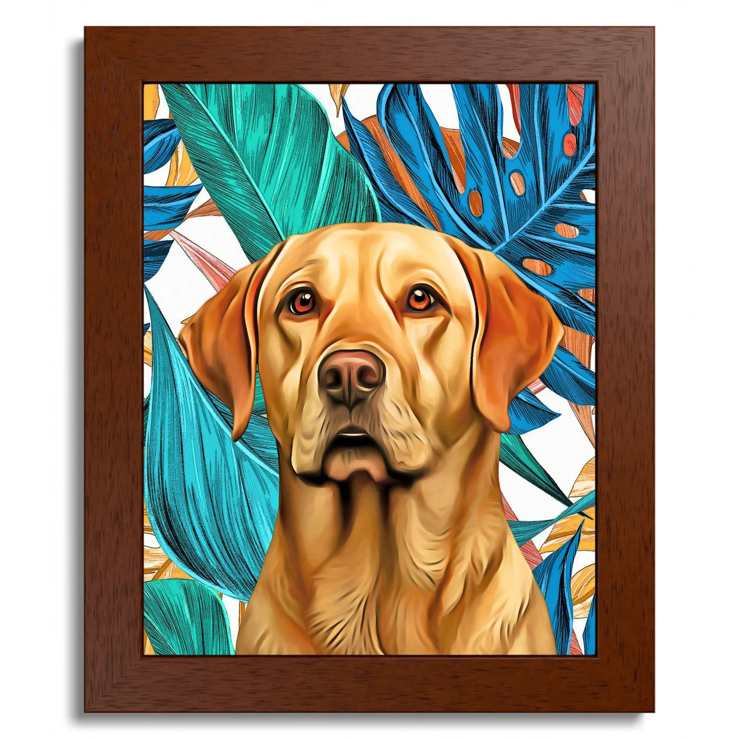 01 01 B Frame 8x10 Brown Front