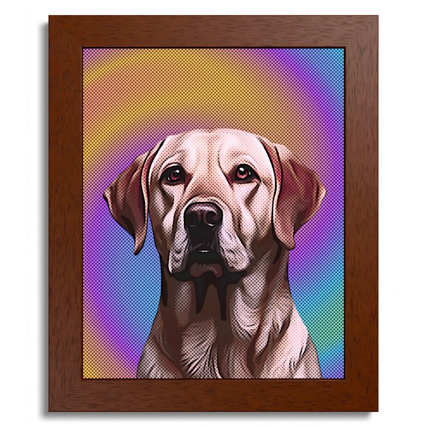01 01 B Frame 8x10 Brown Front