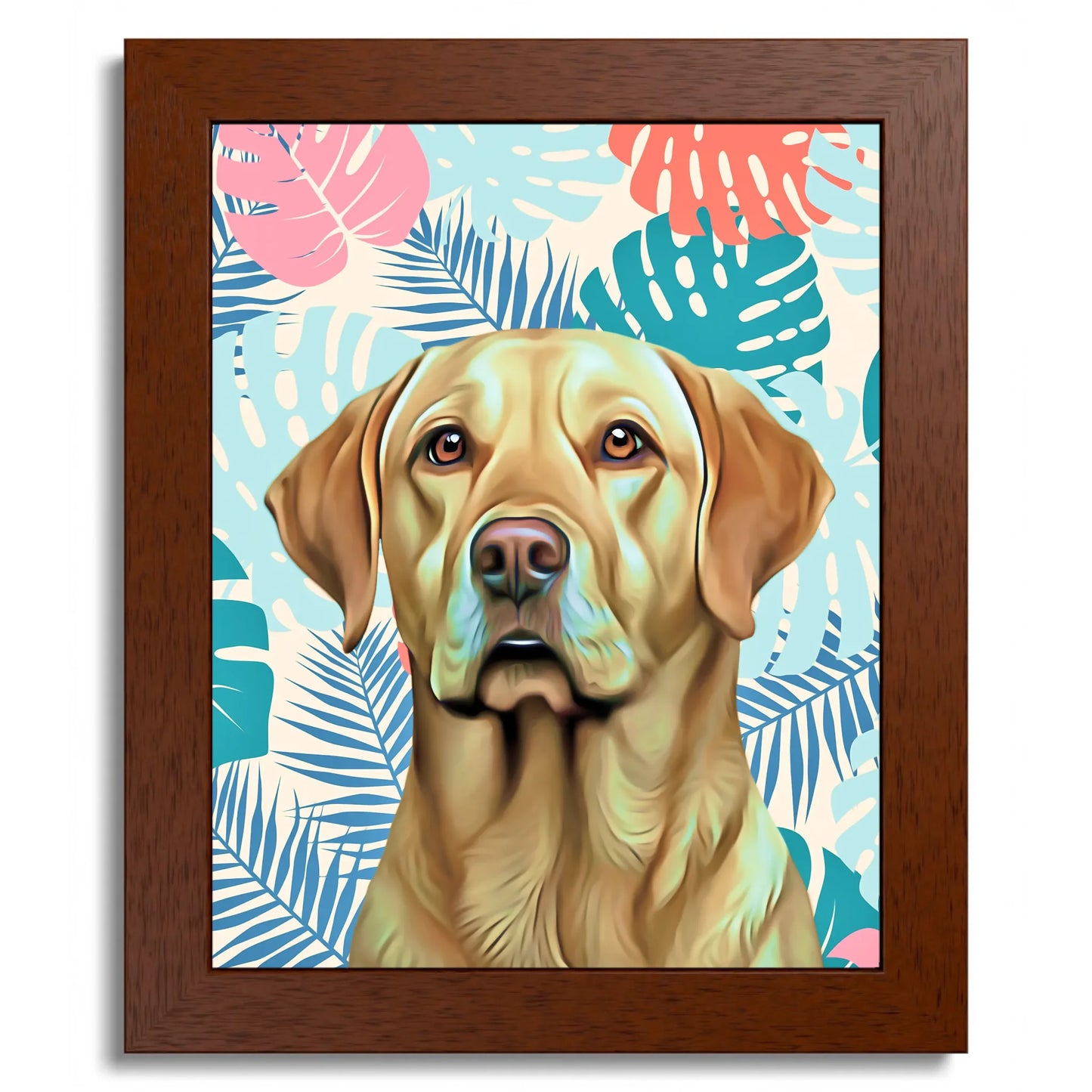 01 01 B Frame 8x10 Brown Front