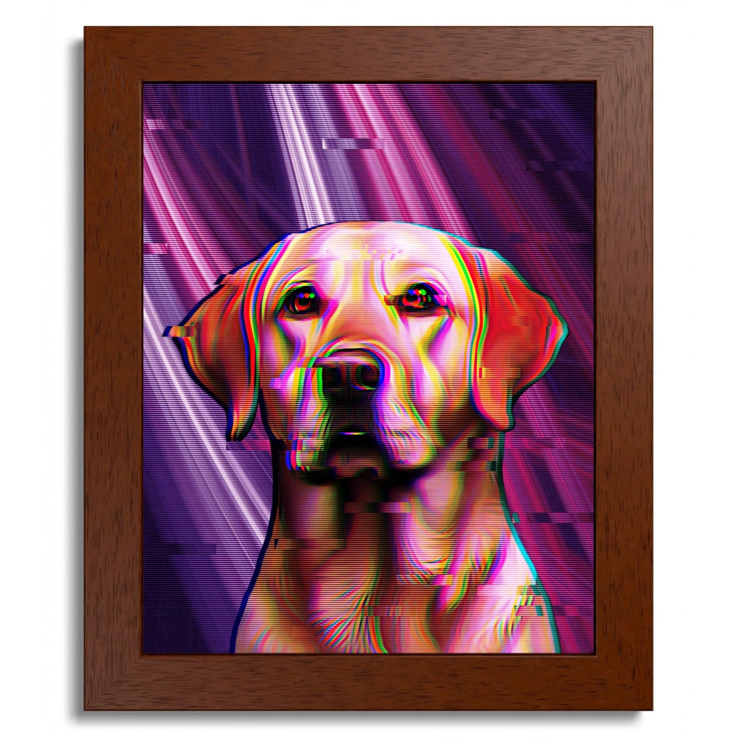 01 01 B Frame 8x10 Brown Front