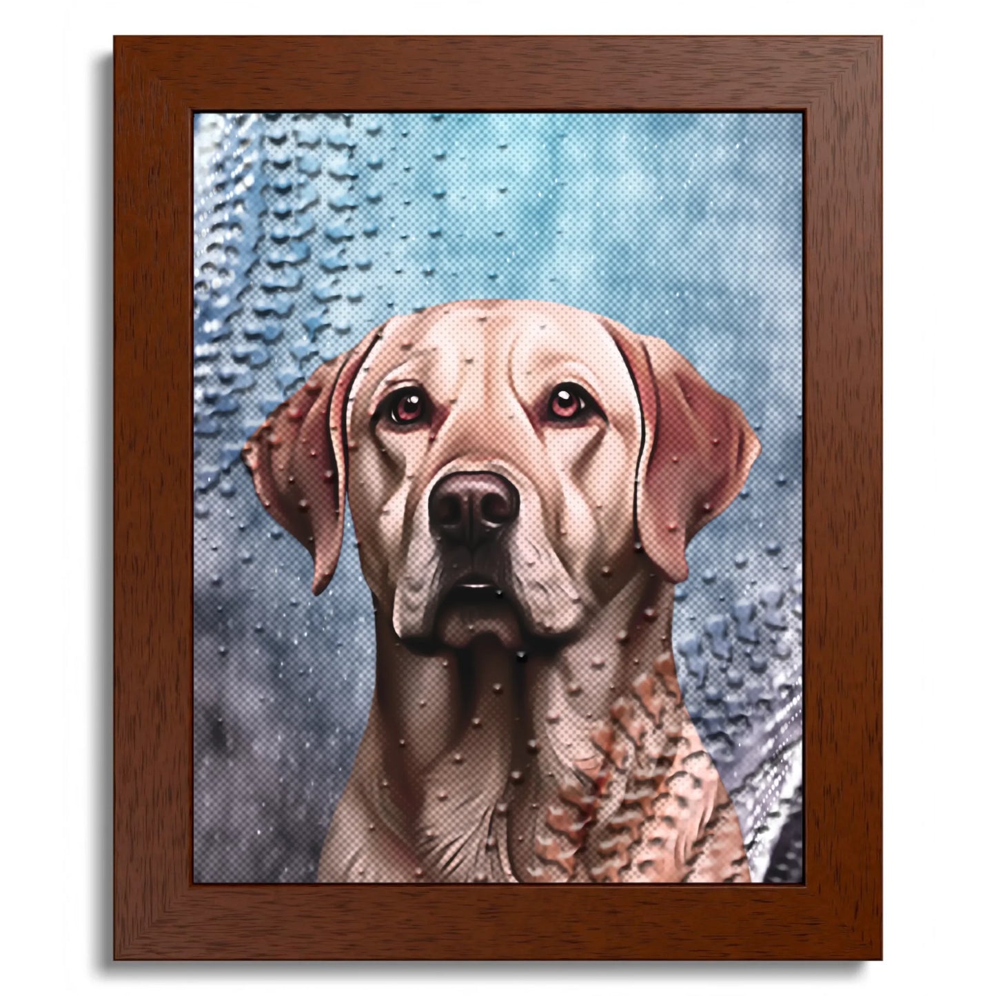 01 01 B Frame 8x10 Brown Front