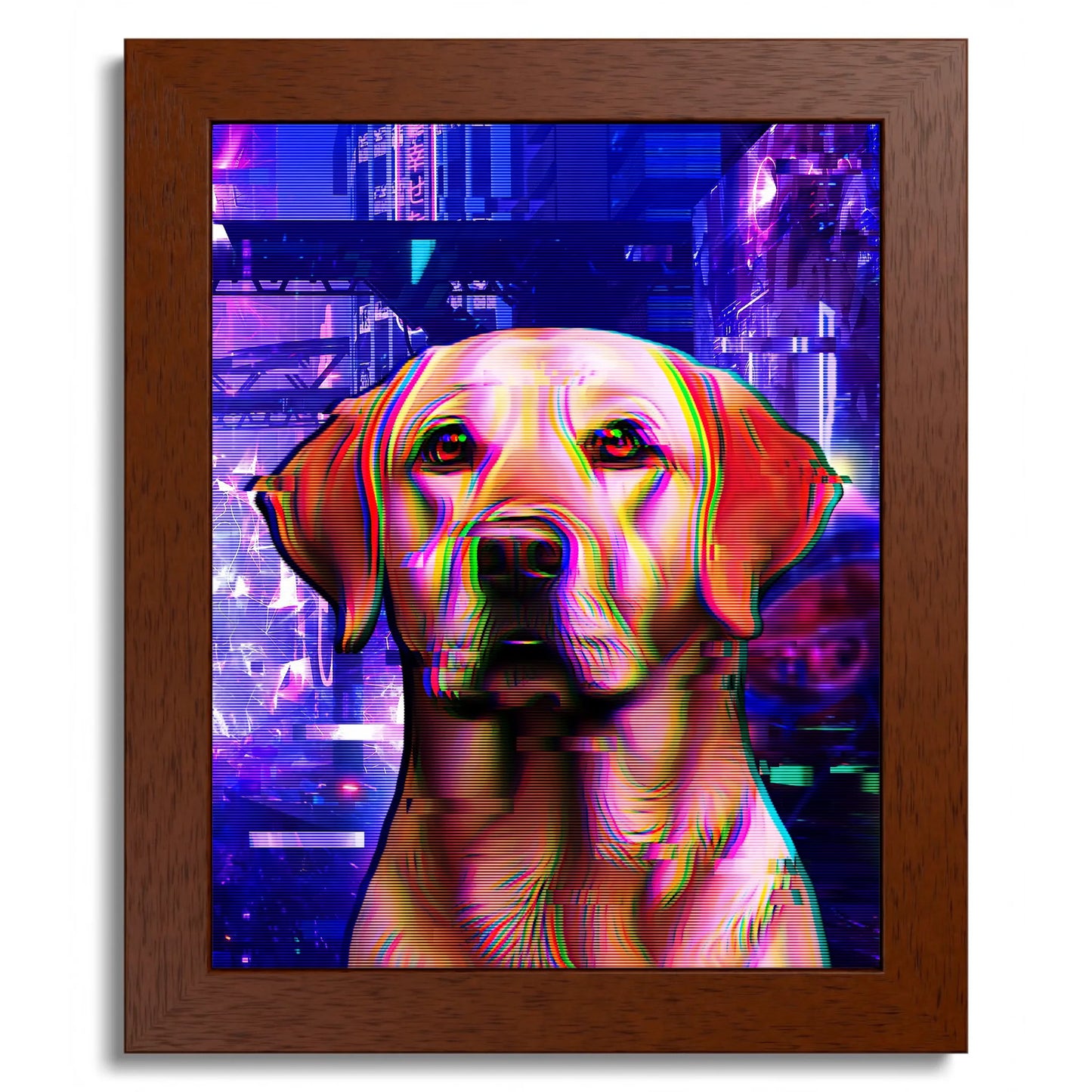 01 01 B Frame 8x10 Brown Front