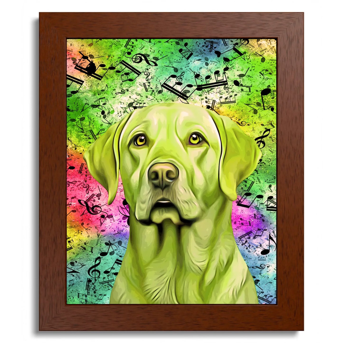 01 01 B Frame 8x10 Brown Front