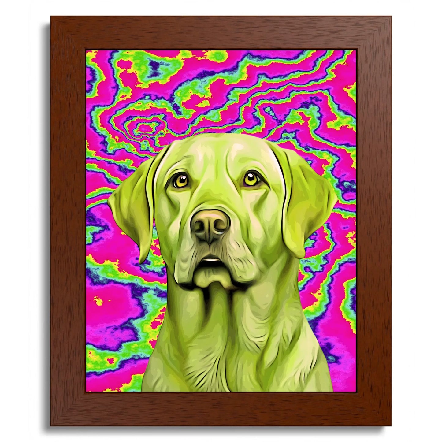 01 01 B Frame 8x10 Brown Front
