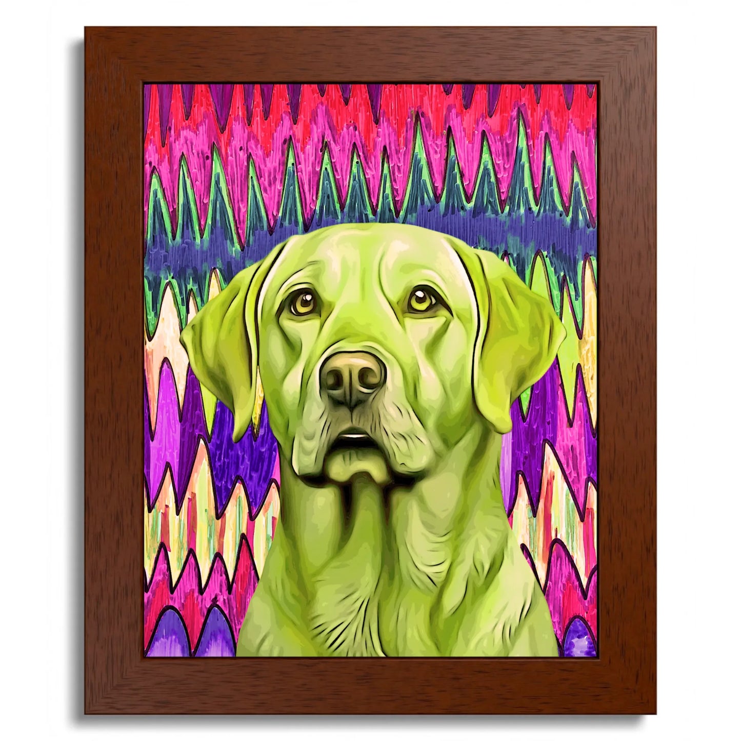 01 01 B Frame 8x10 Brown Front