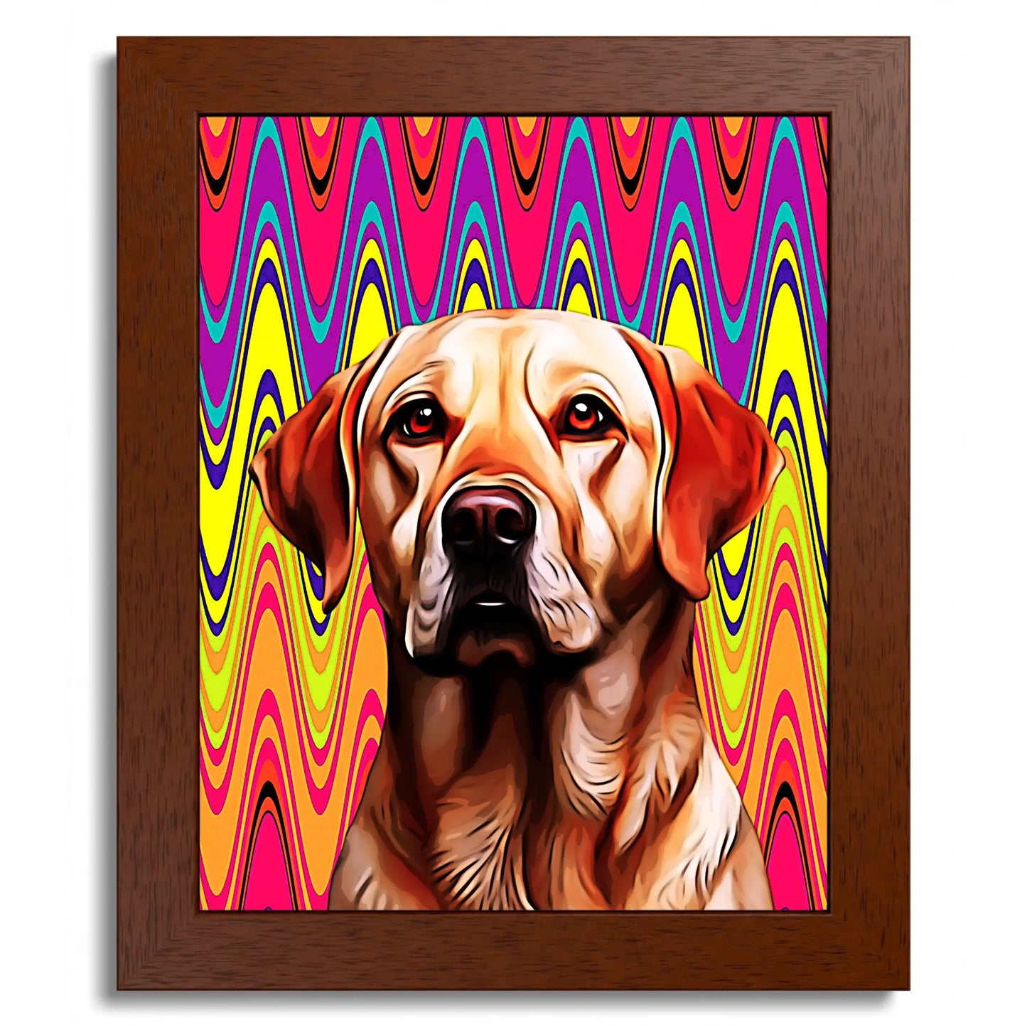 01 01 B Frame 8x10 Brown Front