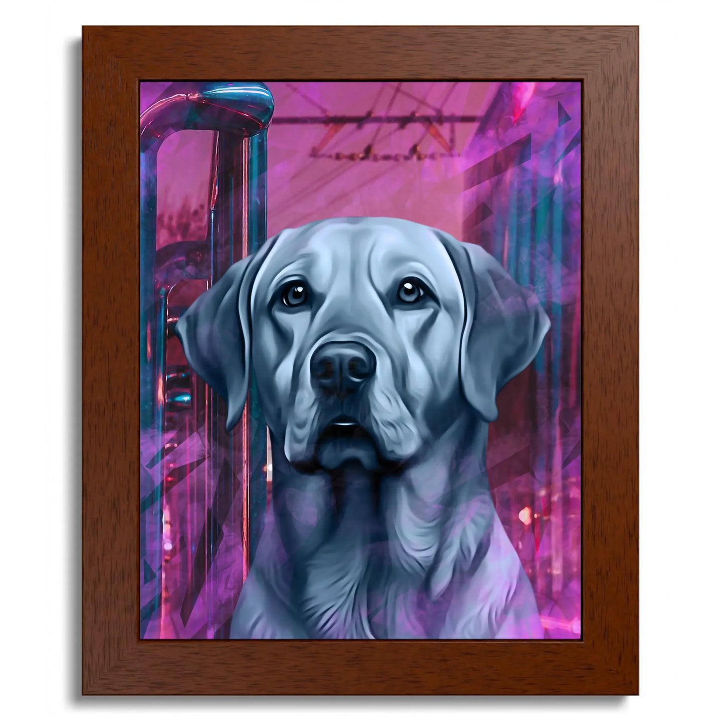 01 01 B Frame 8x10 Brown Front