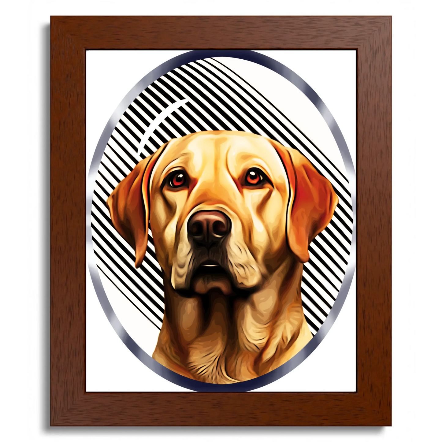 01 01 B Frame 8x10 Brown Front